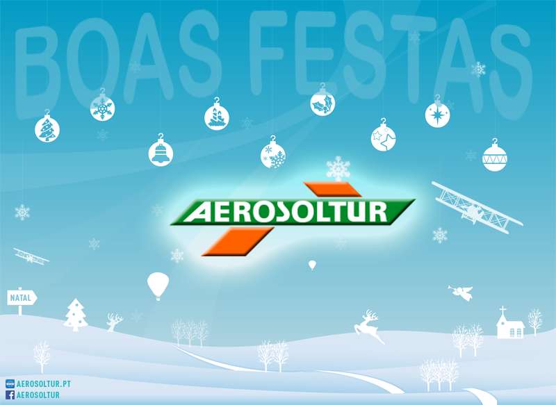 Boas Festas 1 postal natal 2013