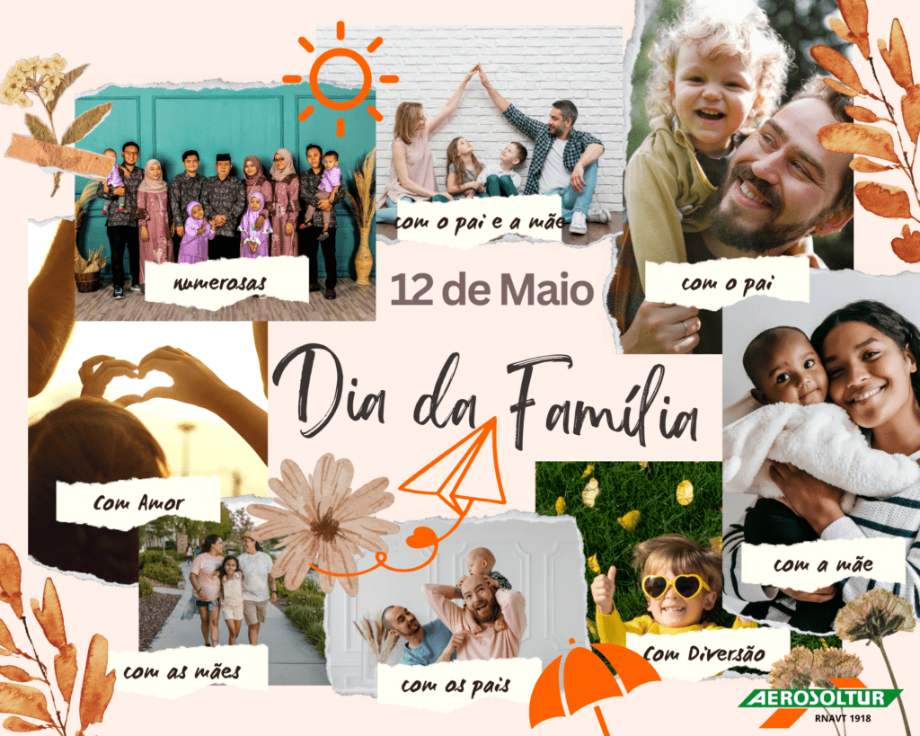 A Magia de Viajar em Família 13 Dia da Família e das viagens em família com a Aerosoltur.