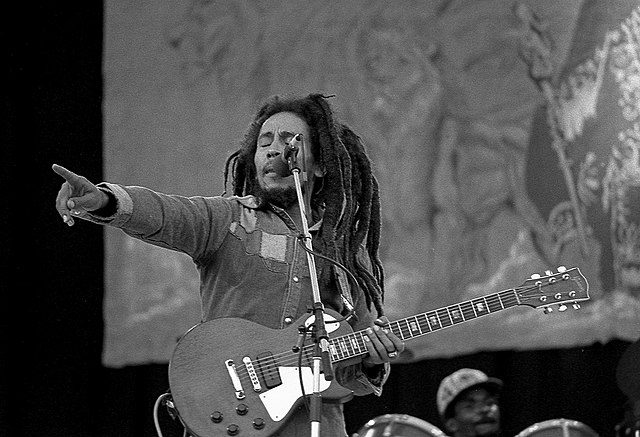 Jamaica 2 Bob Marley em palco