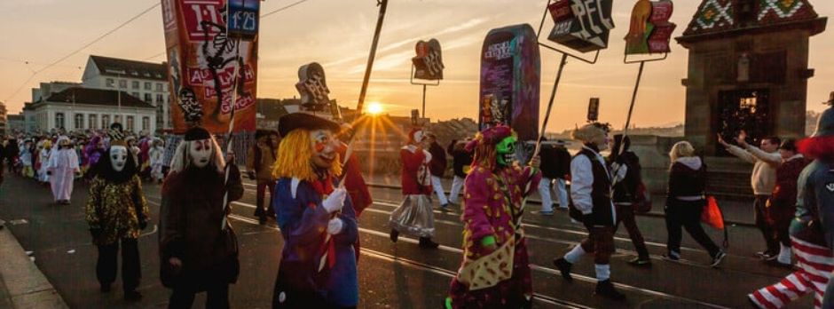 Carnaval na Basileia com a Aerosoltur