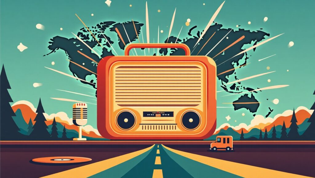Assinale o Dia Mundial da Radio com a Aerosoltur