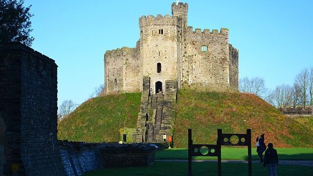 Castelo de Cardiff, País de Gales Castelo de Cardiff, País de Gales