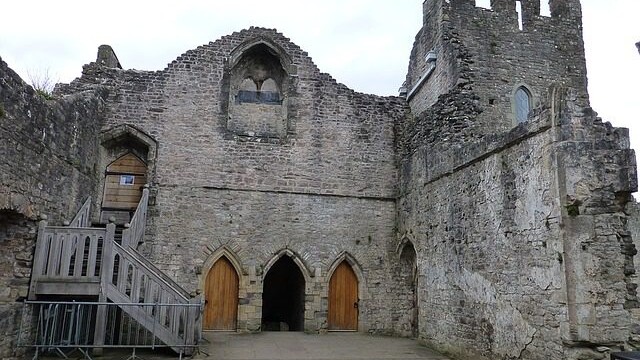 Castelo de Chepstow, País de Gales Castelo de Chepstow, País de Gales